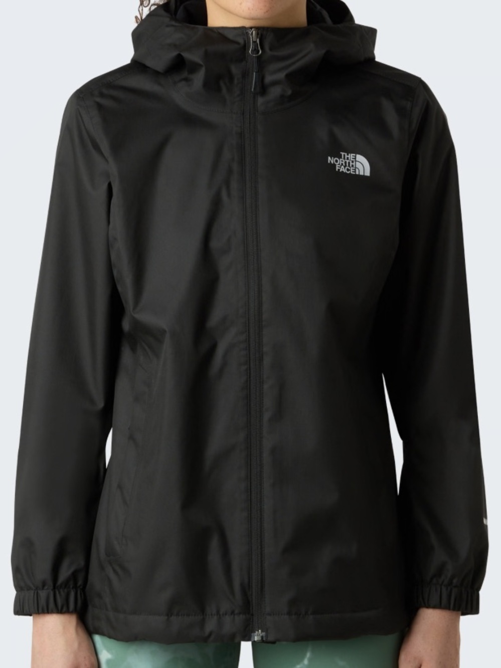 The North Face Black Kids' DryVent Hooded Rain Jacket